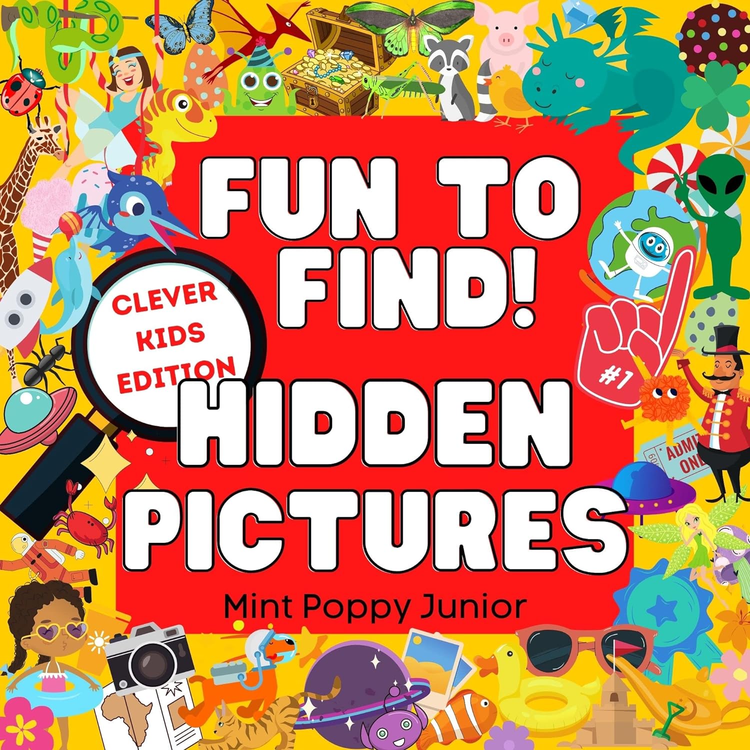 کتاب Fun To Find! Hidden Pictures Clever Kids Edition: Seek And Search For Hidden Objects Puzzle Book