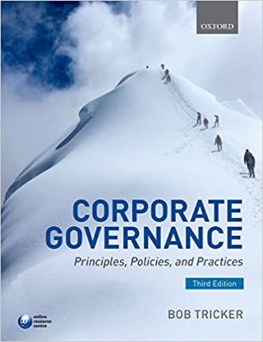 کتاب Corporate Governance: Principles, Policies, and Practices 3rd Edition