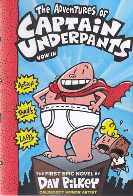 کتاب The Adventures Of Captain Underpants (Captain Underpants 1)