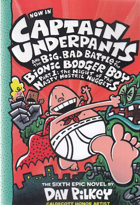 کتاب Captain Underpants 6