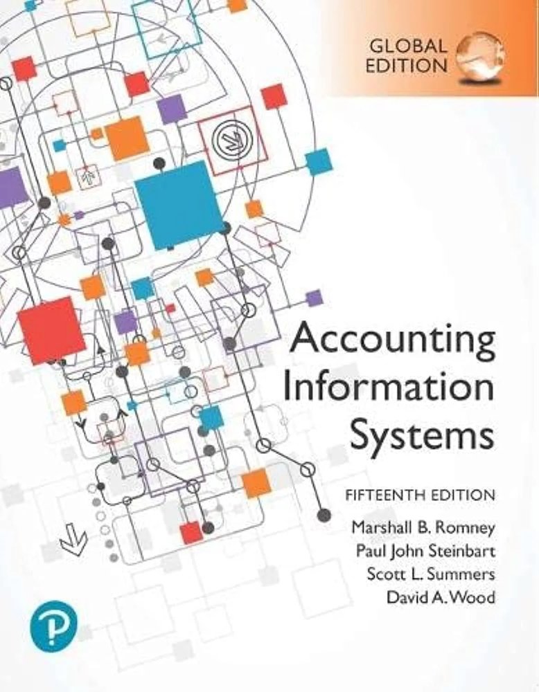 دانلود نسخه کامل کتاب Accounting Information Systems, Global Edition 15th Edition + Original Pdf