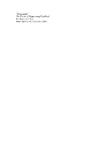 دانلود نسخه کامل کتاب Electrical Engineering Handbook
