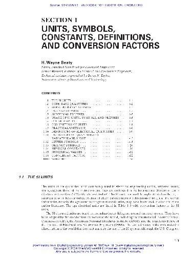 دانلود نسخه کامل کتاب Standard Handbook for Electrical Engineers