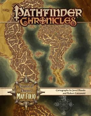 دانلود کتاب Pathfinder Chronicles Council of Thieves Map Folio – Pathfinder Chronicles Council of Thieves Map Folio