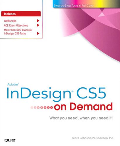 دانلود کتاب Adobe InDesign CS5 on Demand – Adobe InDesign CS5 در صورت تقاضا