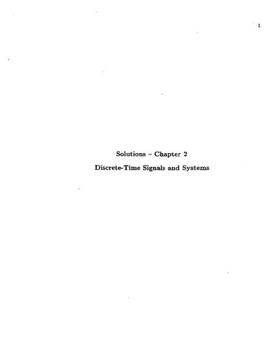 دانلود نسخه کامل کتاب Discrete-Time Signal Processing Solutions