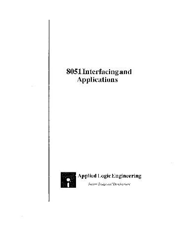 دانلود نسخه کامل کتاب 8051 Interfacing and Applications