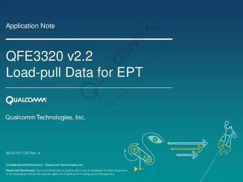دانلود نسخه کامل کتاب QFE3320 v2.2 Load-pull Data for EPT