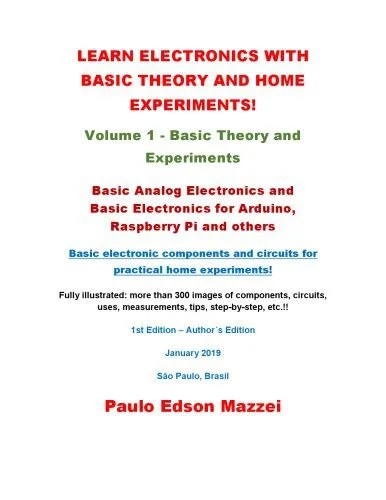 دانلود نسخه کامل کتاب Learn Electronics With Basic Theory and Home Experiments!