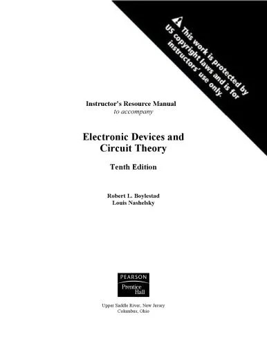 دانلود نسخه کامل کتاب Instructors solution manual to electronic devices and circuit theory