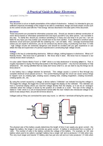 دانلود نسخه کامل کتاب Electronics Tutorial