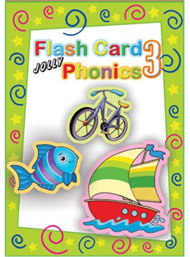 فلش کارت Jolly Phonics 3 Flashcards