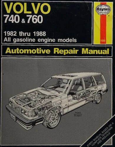 دانلود نسخه کامل کتاب Haynes Volvo 740 & 760 Automotive Repair Manual