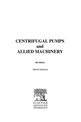 دانلود نسخه کامل کتاب Centrifugal Pumps and Allied Machinery