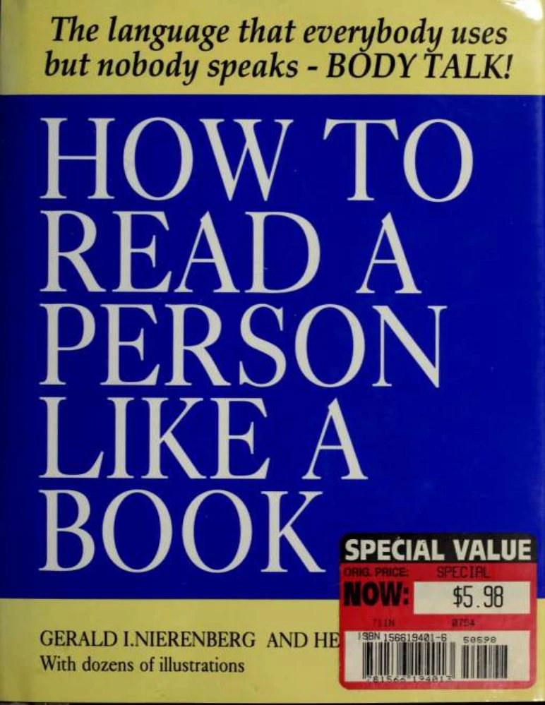 دانلود pdf کتاب How to Read a Person Like a Book