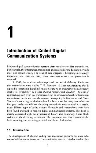 دانلود نسخه کامل کتاب Error-Control Block Codes for Communications Engineers