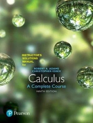 دانلود نسخه کامل کتاب Calculus A Complete Course, 9th Edition (Solution Manual)