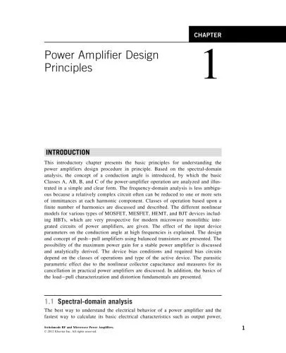 دانلود نسخه کامل کتاب Switchmode RF and Microwave Power Amplifiers