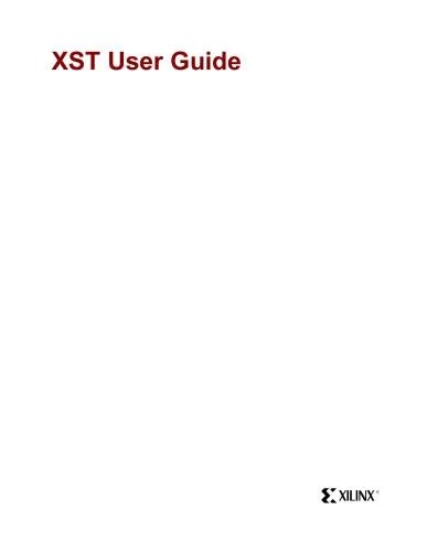 دانلود نسخه کامل کتاب XST User Guide
