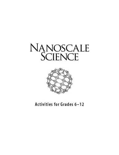 دانلود نسخه کامل کتاب Nanoscale science: activities for grades 6-12