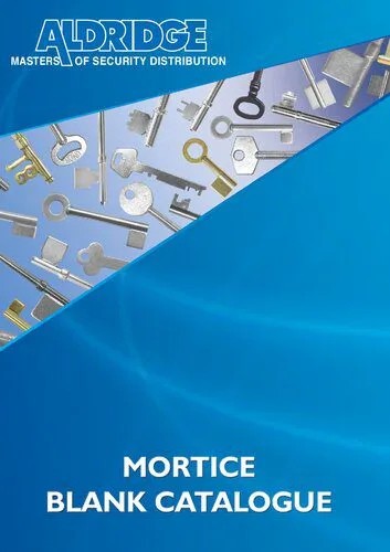 دانلود نسخه کامل کتاب Aldridge Mortice Key Blank Catalogue 2010