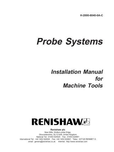 دانلود نسخه کامل کتاب Installation Manual for Machine Tools