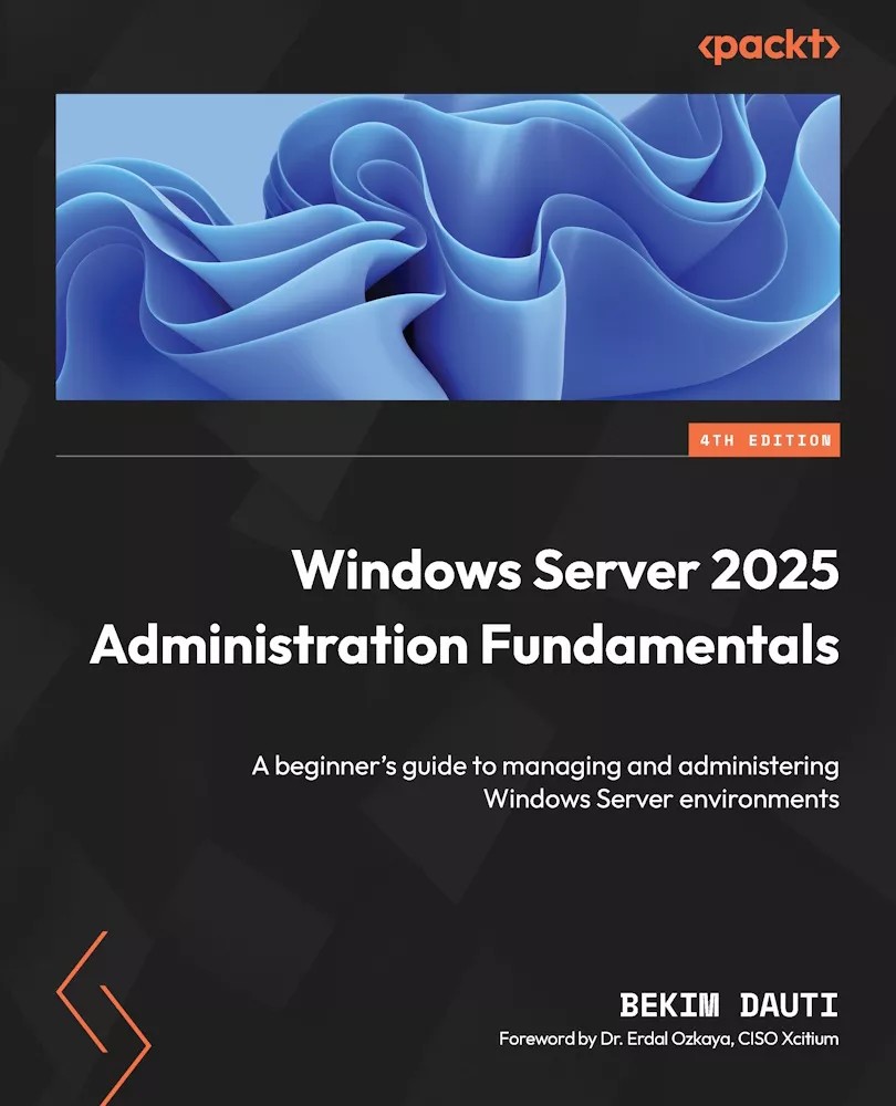 کتاب Windows Server 2025 Administration Fundamentals