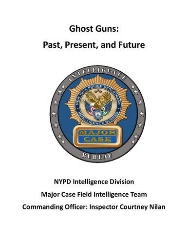 دانلود نسخه کامل کتاب NYPD Ghost Guns Guide: Past, Present, and Future