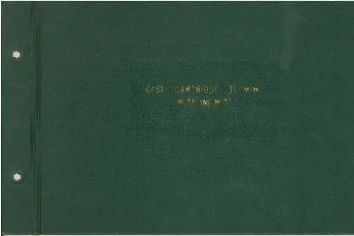 دانلود نسخه کامل کتاب Description of Manufacture Case, Cartridge, 37mm, M16 and M17