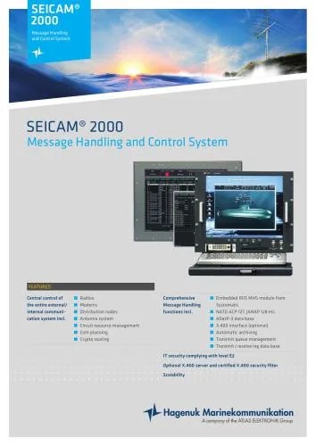 دانلود نسخه کامل کتاب SEICAM 2000. Message Handling and Control System