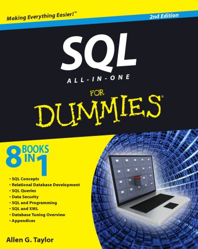 دانلود نسخه کامل کتاب SQL All-in-One for Dummies