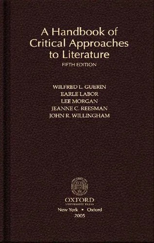 دانلود نسخه کامل کتاب A Handbook of Critical Approaches to Literature