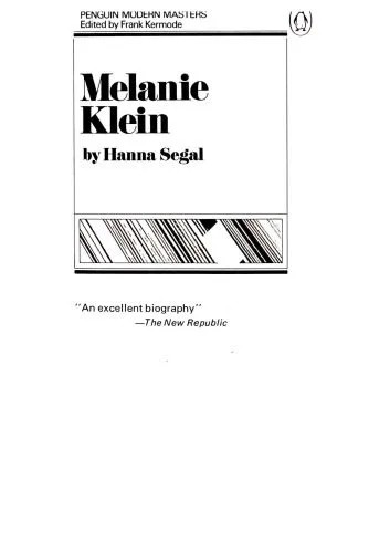دانلود نسخه کامل کتاب Melanie Klein (Penguin modern masters)