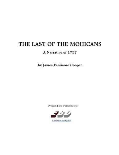 دانلود نسخه کامل کتاب The Last of the Mohicans (Bantam Classics)
