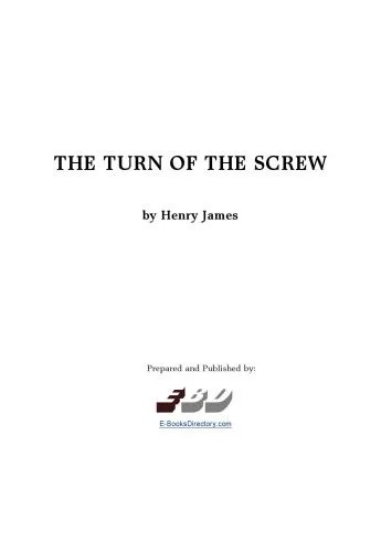 دانلود نسخه کامل کتاب The Turn of the Screw