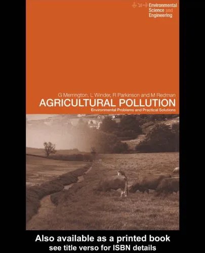 دانلود نسخه کامل کتاب Agricultural Pollution: Environmental Problems and Practical Solutions