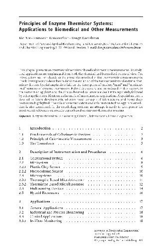 دانلود نسخه کامل کتاب Principles of Enzyme Thermistor Systems