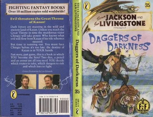 دانلود نسخه کامل کتاب Daggers of Darkness