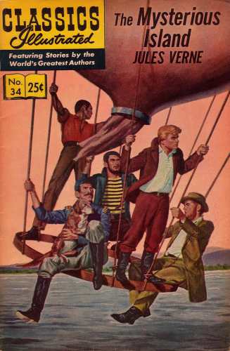 دانلود نسخه کامل کتاب The Mysterious Island