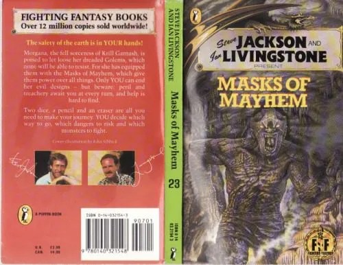 دانلود نسخه کامل کتاب Masks of Mayhem