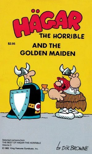 دانلود نسخه کامل کتاب Hagar the Horrible and the Golden Maiden