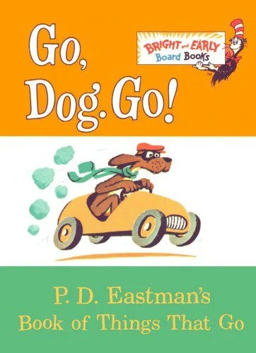 دانلود نسخه کامل کتاب P.D. Eastman’s Book of Things That Go – Go, Dog. Go!