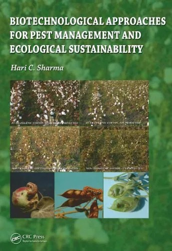 دانلود نسخه کامل کتاب Biotechnological Approaches for Pest Management and Ecological Sustainability