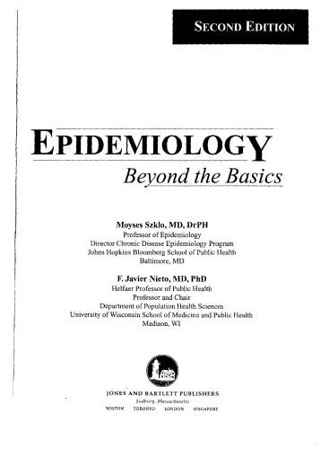 دانلود نسخه کامل کتاب Epidemiology Beyond The Basics