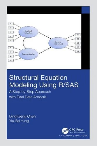 دانلود نسخه کامل کتاب Structural Equation Modeling Using R/SAS: A Step-by-Step Approach with Real Data Analysis