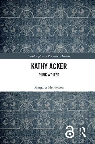 دانلود نسخه کامل کتاب Kathy Acker: Punk Writer