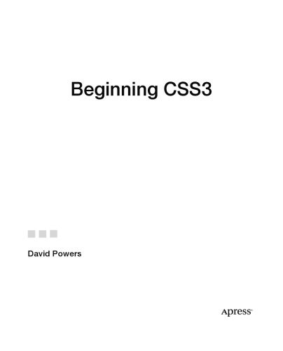دانلود کتاب Beginning CSS3 – شروع CSS3