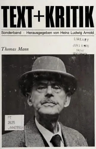 دانلود نسخه کامل کتاب Thomas Mann