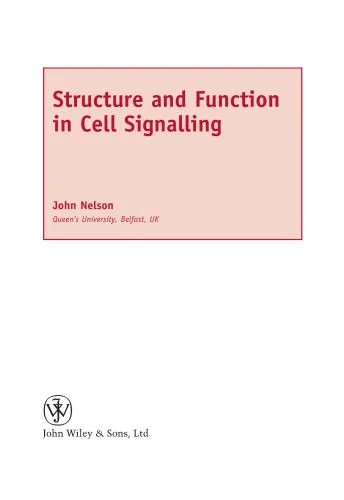 دانلود نسخه کامل کتاب Structure and Function in Cell Signalling