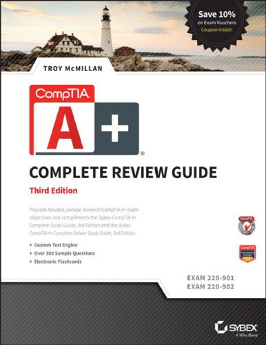 دانلود کتاب CompTIA A+ Complete Review Guide: Exams 220-901 and 220-902 – راهنمای بررسی کامل CompTIA A+: امتحانات 220-901 و 220-902